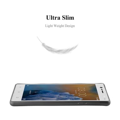 Nokia 3 2017 Suojakuori Kotelo (harmaa)