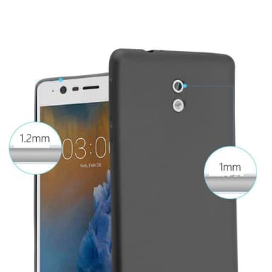 Nokia 3 2017 Suojakuori Kotelo (harmaa)