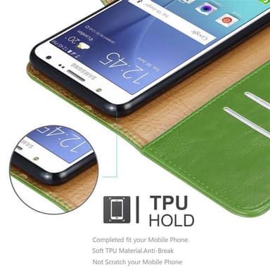 Samsung Galaxy J7 2015 Suojakuori Lompakkokotelo