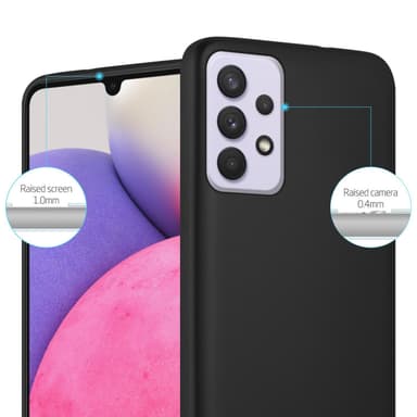 Samsung Galaxy A33 5G Suojakuori Kotelo (Musta)