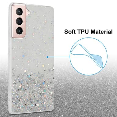 Samsung Galaxy S21 5G Suojakuori Kotelo (Läpinäkyvä)