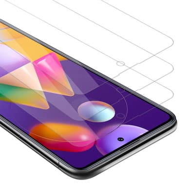 Samsung Galaxy M31s 3x Suojakalvo Karkaistu lasi