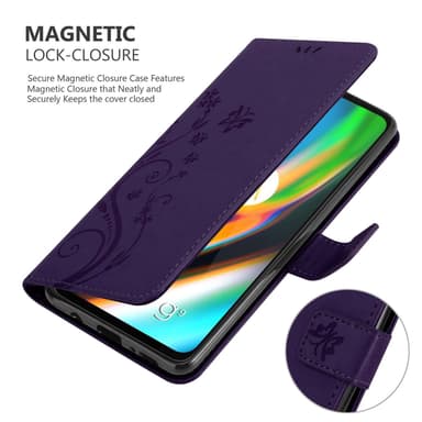 Motorola MOTO G9 PLUS Suojakuori Lompakkokotelo
