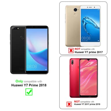 Huawei Y7 PRIME 2018 Suojakuori Universaali (Musta)