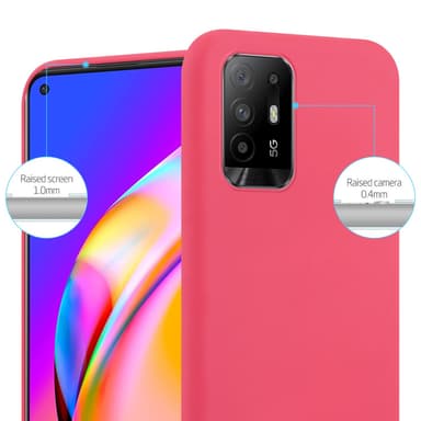 Suojakuori Oppo A94 5G Kotelo (Punainen)