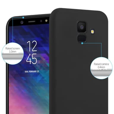 Suojakuori Samsung Galaxy J6 2018 Kotelo (Musta)