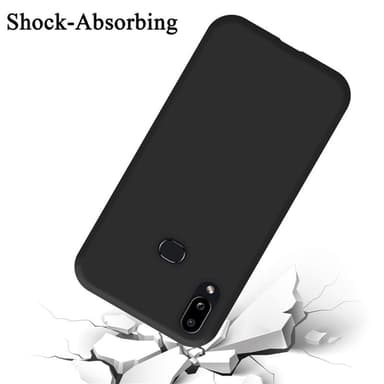 Samsung Galaxy A10s / M01s Suojakuori Kotelo (Musta)