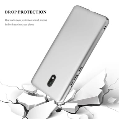 Nokia 3 2017 Suojakuori Kotelo Cover (Hopea)