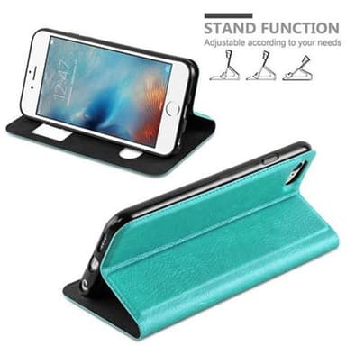 Lompakkokotelo iPhone 6 / 6S Case (Turkoosi)