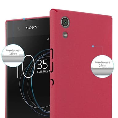 Sony Xperia XA1 Suojakuori Kotelo Case (Punainen)