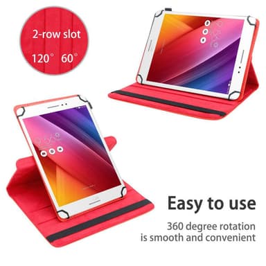 Asus ZenPad S (8.0 tuumaa) Suojakuori Kotelo (Punainen)