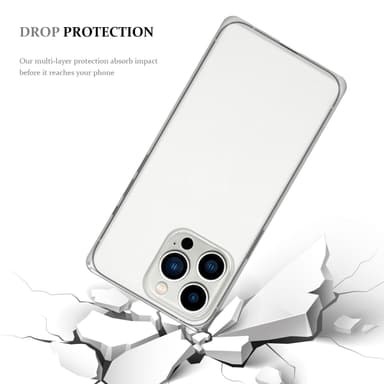 iPhone 14 PRO Suojakuori Kotelo (Läpinäkyvä)