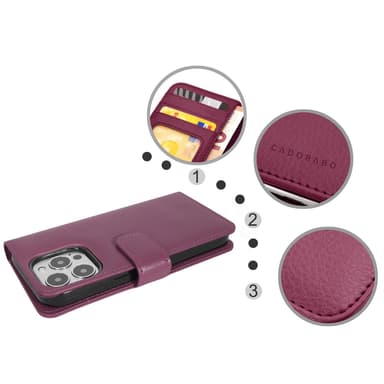 iPhone 13 PRO MAX Suojakuori Kotelo (Violetti)