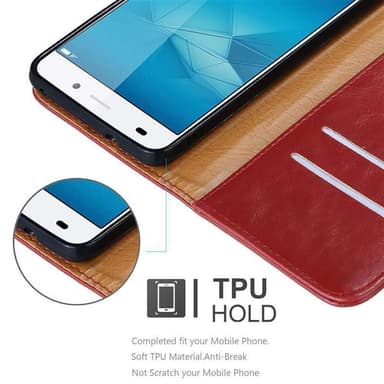 Honor 5C Suojakuori Lompakkokotelo (Punainen)