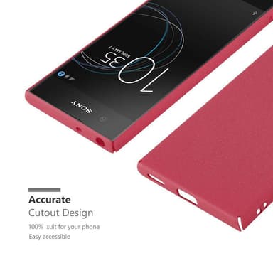 Sony Xperia XA1 Suojakuori Kotelo Case (Punainen)