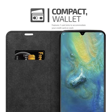 Huawei MATE 20 X Suojakuori Lompakkokotelo (Punainen)