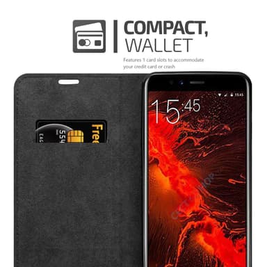 Lenovo S5 Suojakuori Lompakkokotelo (Punainen)