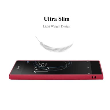 Sony Xperia XA1 Suojakuori Kotelo Case (Punainen)