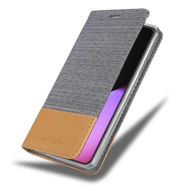 Google PIXEL 5 Suojakuori Lompakkokotelo (harmaa)
