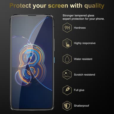 Asus ZenFone 8 FLIP Näytönsuoja Karkaistu lasi