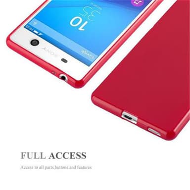 Sony Xperia M5 Suojakuori Kotelo (Punainen)