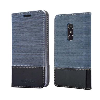 Alcatel 3 2018 Suojakuori Lompakkokotelo (Sininen)