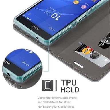 Sony Xperia Z3 COMPACT Suojakuori Lompakkokotelo