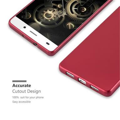 Huawei P8 LITE 2015 Suojakuori Kotelo (Punainen)