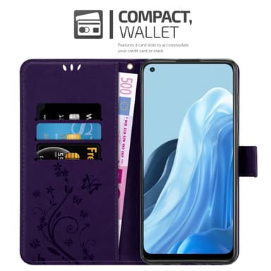 Oppo FIND X5 LITE / Reno7 5G Suojakuori Lompakkokotelo