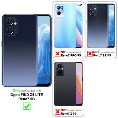 Oppo FIND X5 LITE / Reno7 5G Näytönsuoja Karkaistu lasi