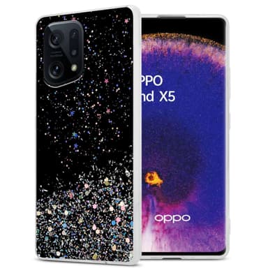 Oppo FIND X5 Suojakuori Kotelo (Musta)