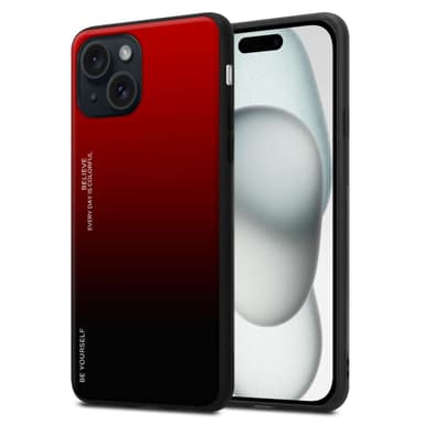 Suojakuori iPhone 15 PLUS Kotelo (Musta)