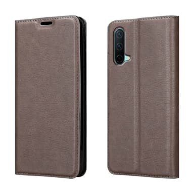 OnePlus Nord CE 5G Suojakuori Lompakkokotelo (Ruskea)