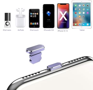 Suojakuori iPhonelle Pölytiivis pistoke