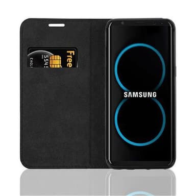 Samsung Galaxy S8 Suojakuori Lompakkokotelo (Punainen)