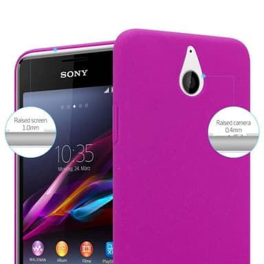 Sony Xperia E1 Suojakuori Kotelo (Vaaleanpunainen)