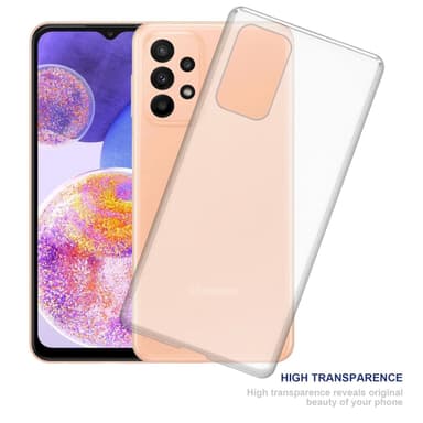 Samsung Galaxy A23 4G Suojakuori Kotelo (Läpinäkyvä)