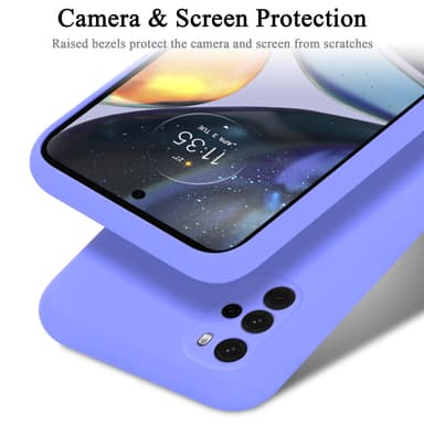 Motorola MOTO G22 Suojakuori Kotelo (Violetti)