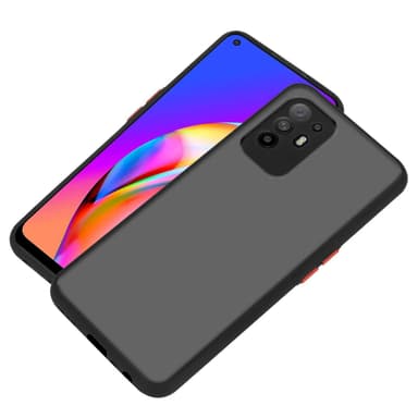 Oppo A94 5G Suojakuori Kotelo (Musta)