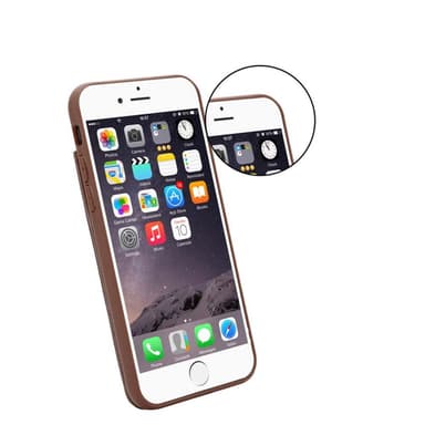 Suojakuori iPhone 6 / 6S Kotelo (Ruskea)