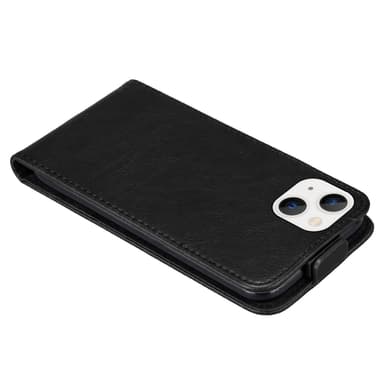 iPhone 14 Suojakuori Lompakkokotelo (Musta)