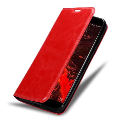 Lenovo S5 Suojakuori Lompakkokotelo (Punainen)