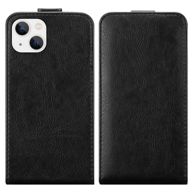 iPhone 14 Suojakuori Lompakkokotelo (Musta)