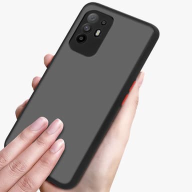 Oppo A94 5G Suojakuori Kotelo (Musta)