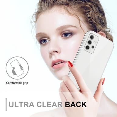 Samsung Galaxy A32 4G Suojakuori Cover (Läpinäkyvä)