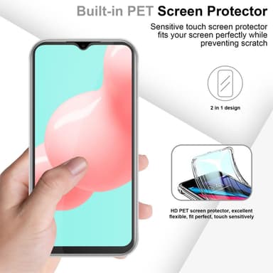 Samsung Galaxy A32 4G Suojakuori Cover (Läpinäkyvä)