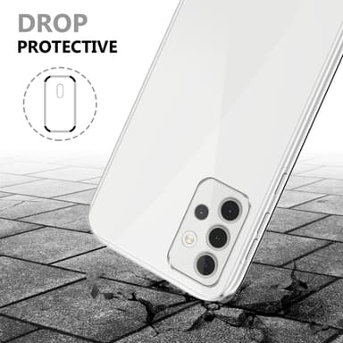 Samsung Galaxy A32 4G Suojakuori Cover (Läpinäkyvä)