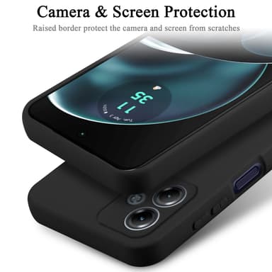 Motorola Moto G14 Suojakuori Kotelo Case (Musta)