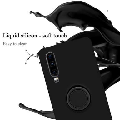 Huawei P30 Suojakuori Case Kotelo (Musta)