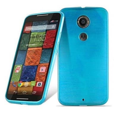Motorola MOTO X2 Suojakuori Kotelo (Turkoosi)